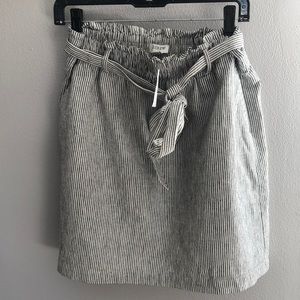 J. Crew Skirt w/Tie Waist Size Med